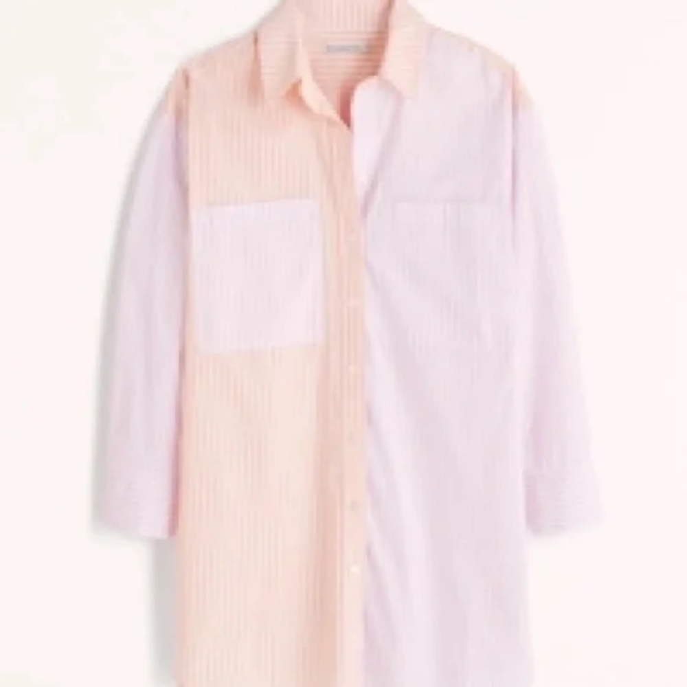 Abercrombie Relaxed Poplin Deess